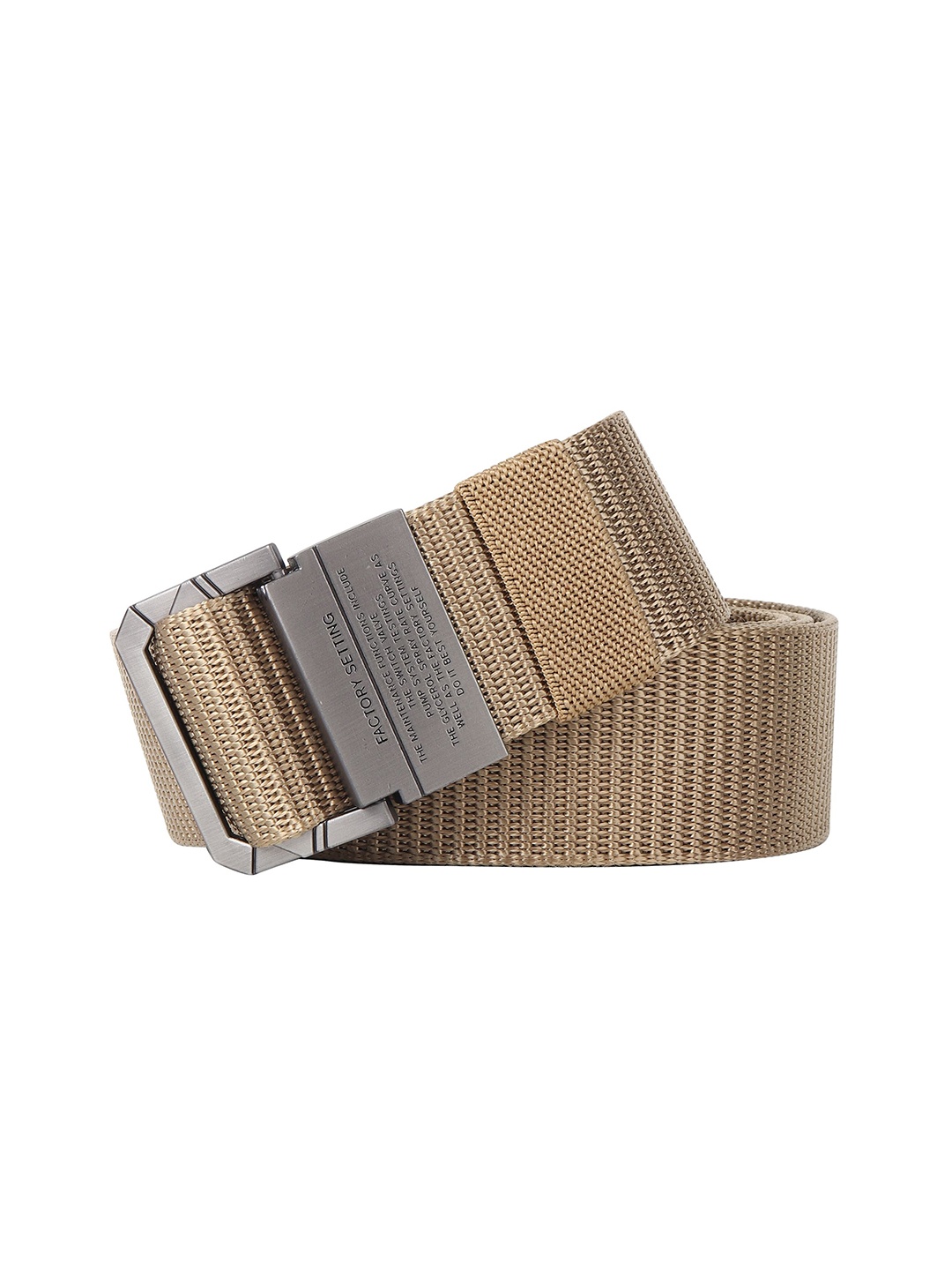 

Provogue Men Textured Belt, Cream