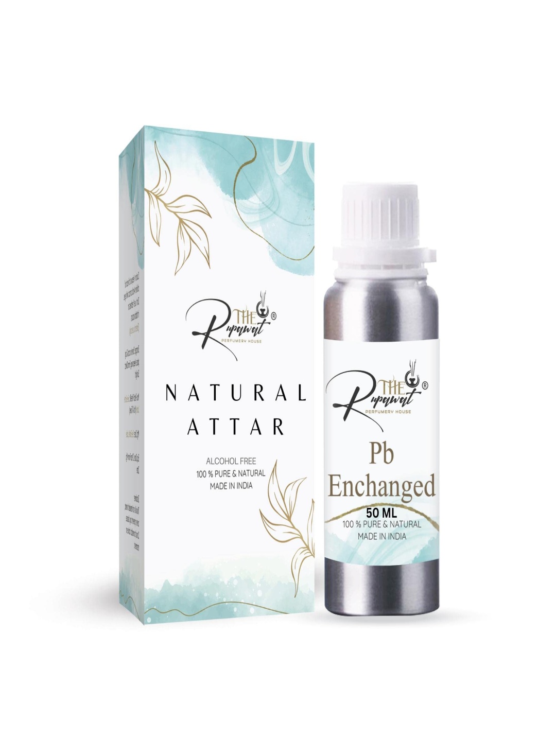 

THE RUPAWAT Perfumery House Pb Enchanged Natural And Alcohol Free Attar 50 ml, Grey
