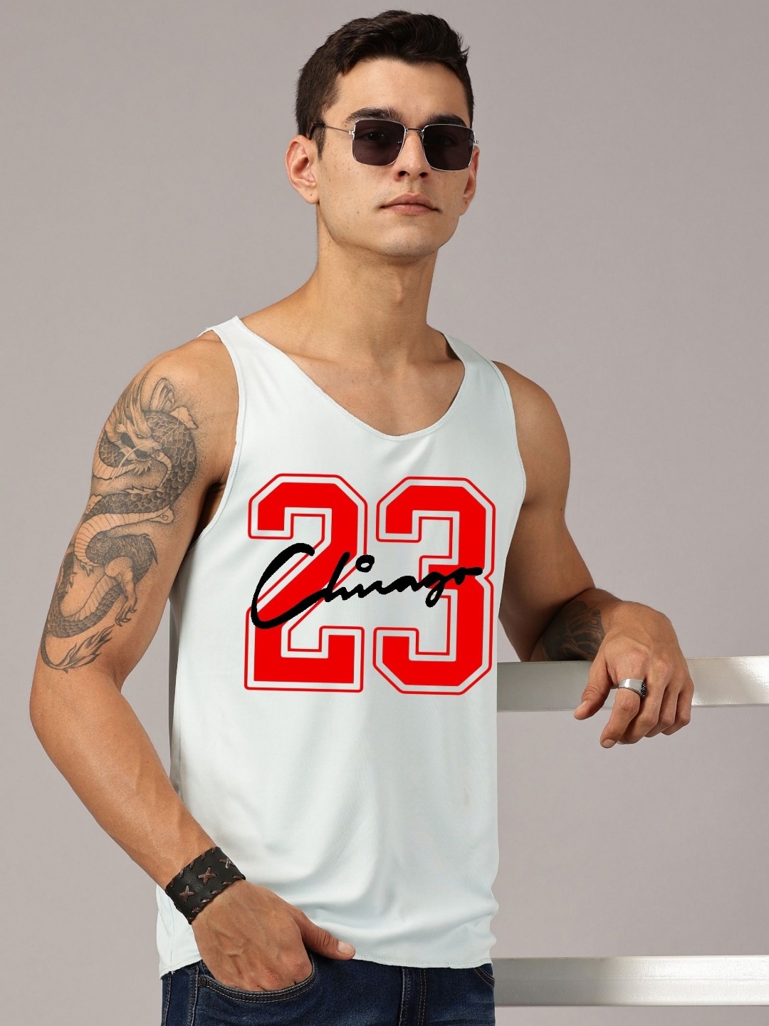 

Rodzen Men Typography Printed Scoop Neck T-shirt, White