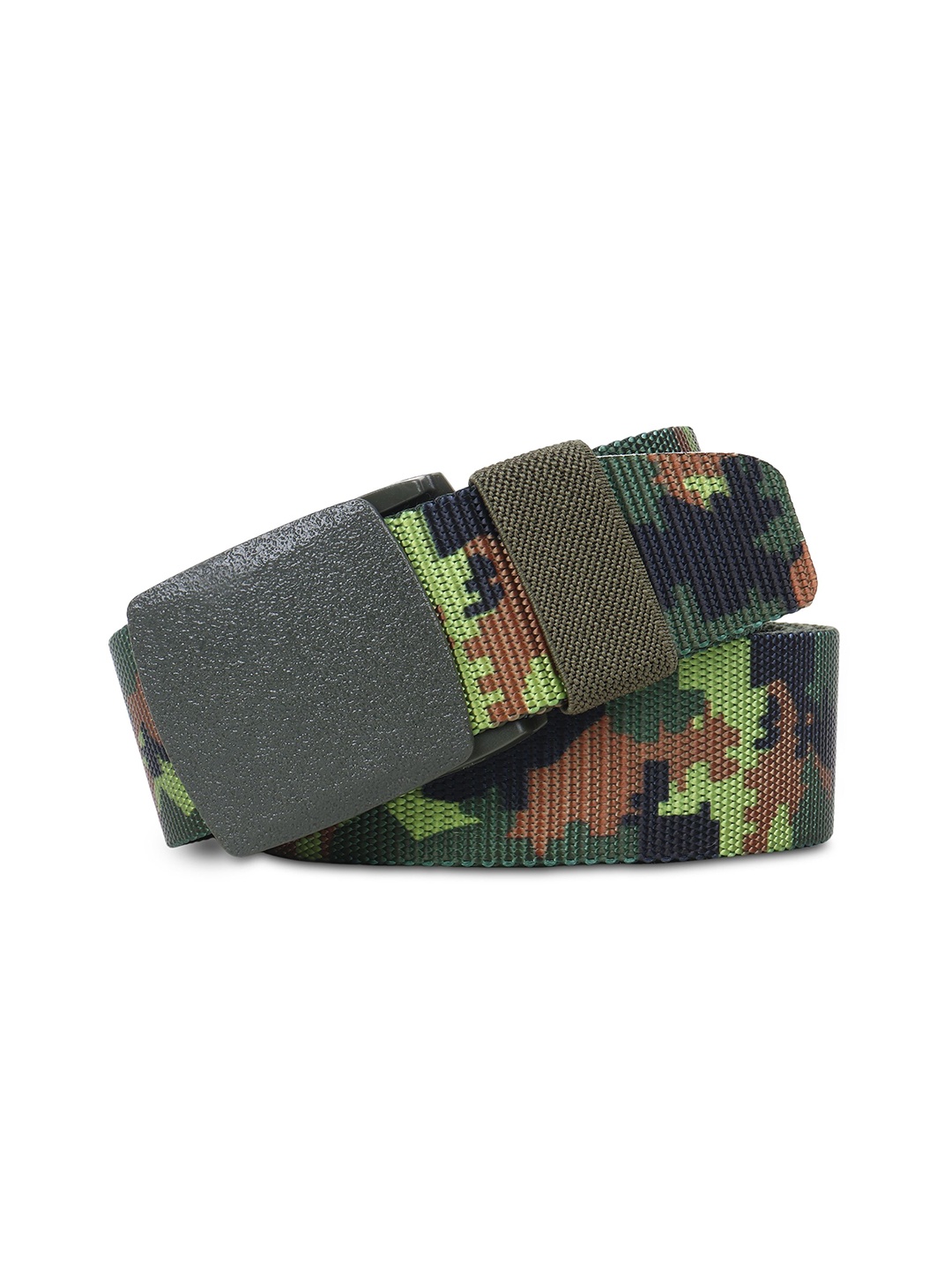 

Provogue Men Printed Belt, Green