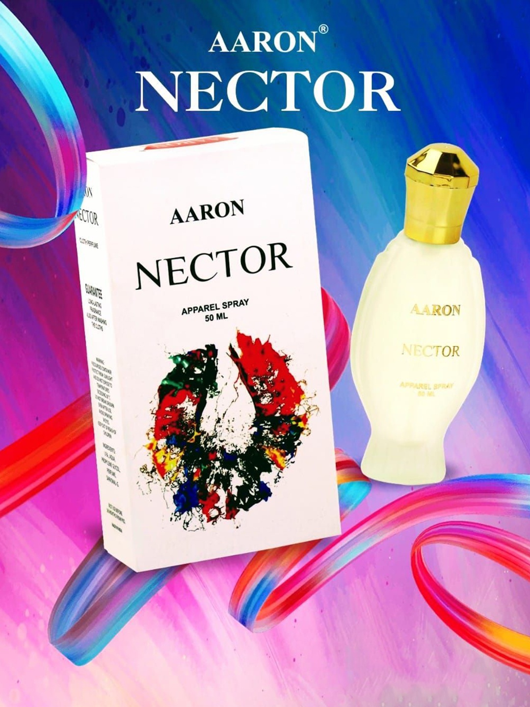 

AARON Nector Long Lasting Perfume - 50 ml, White