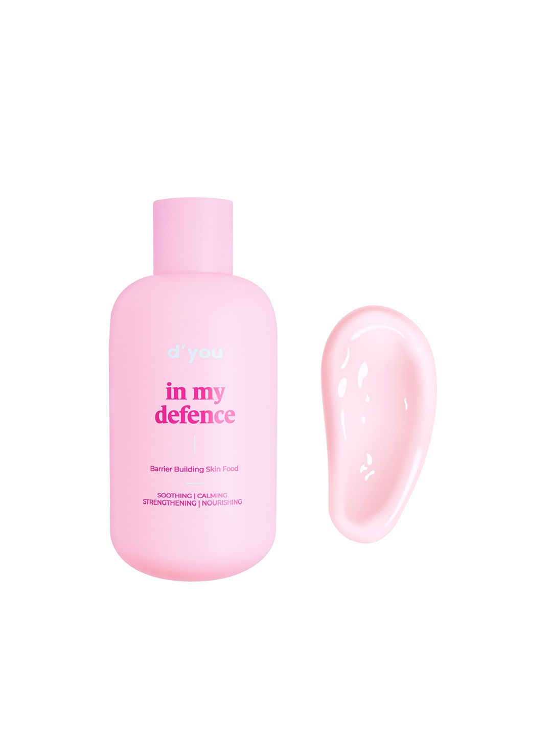 

d'you In My Defence Barrier-Building Moisturiser With 20x More Ceramides - 50ml, Pink