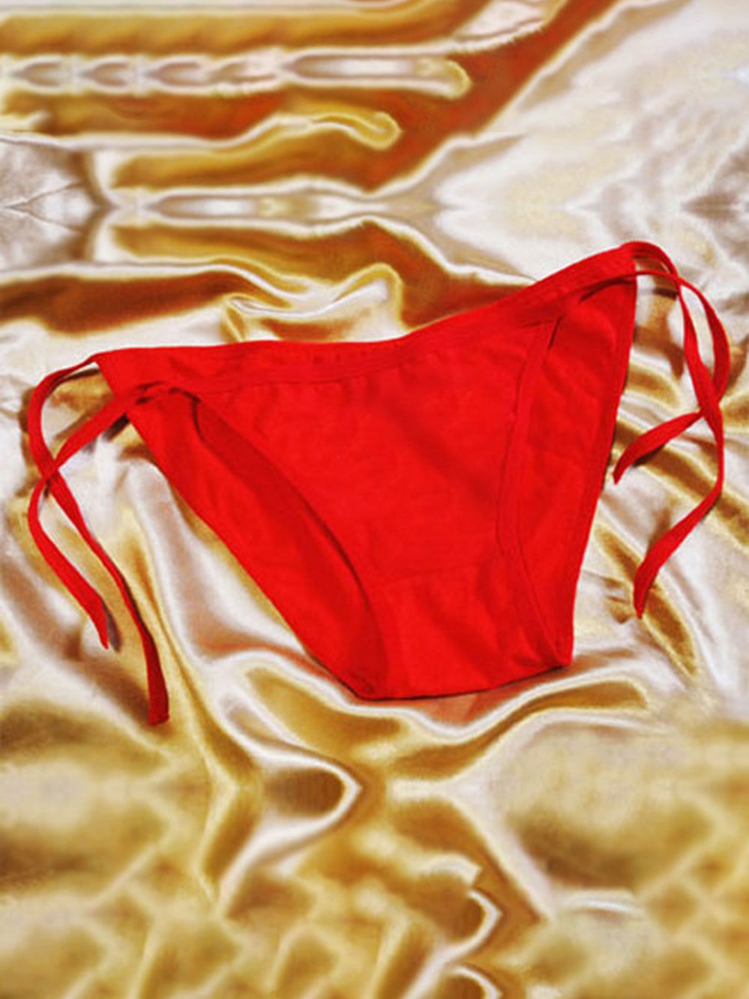 

exciting Lives Women Glow In The Dark Fuck Toy Underwear Basic Brief, Red