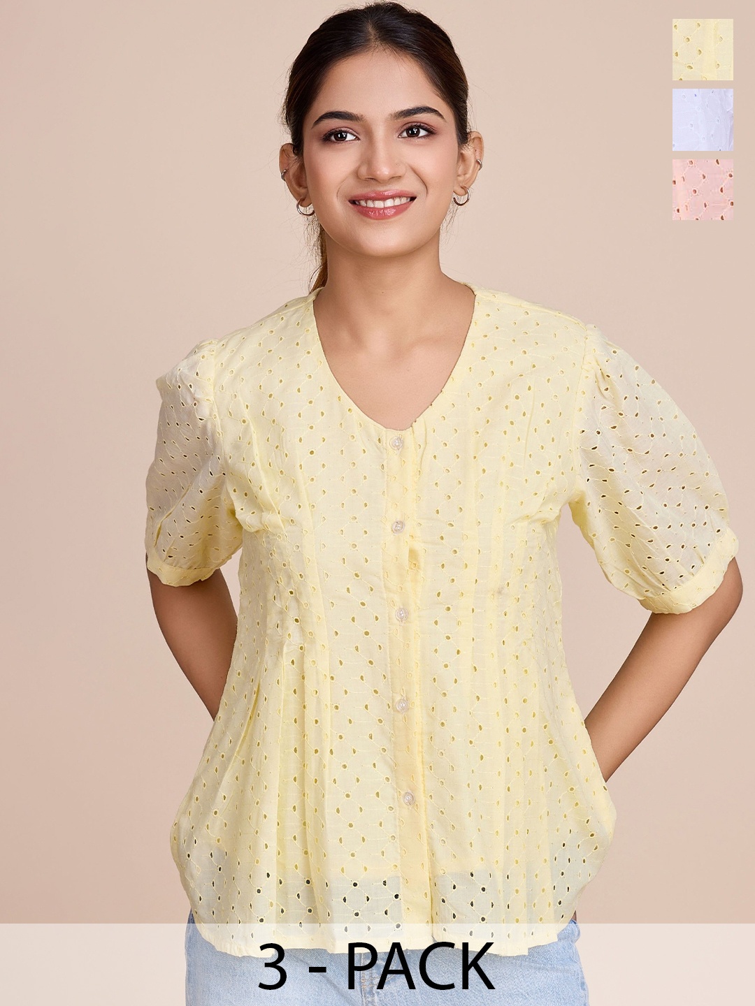 

HOUSE OF MIRA Cotton Top, Multi