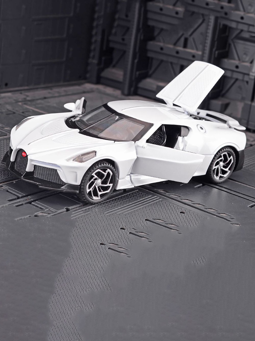 

DEUSON ECOM Kids Car Toy Vehicle, White