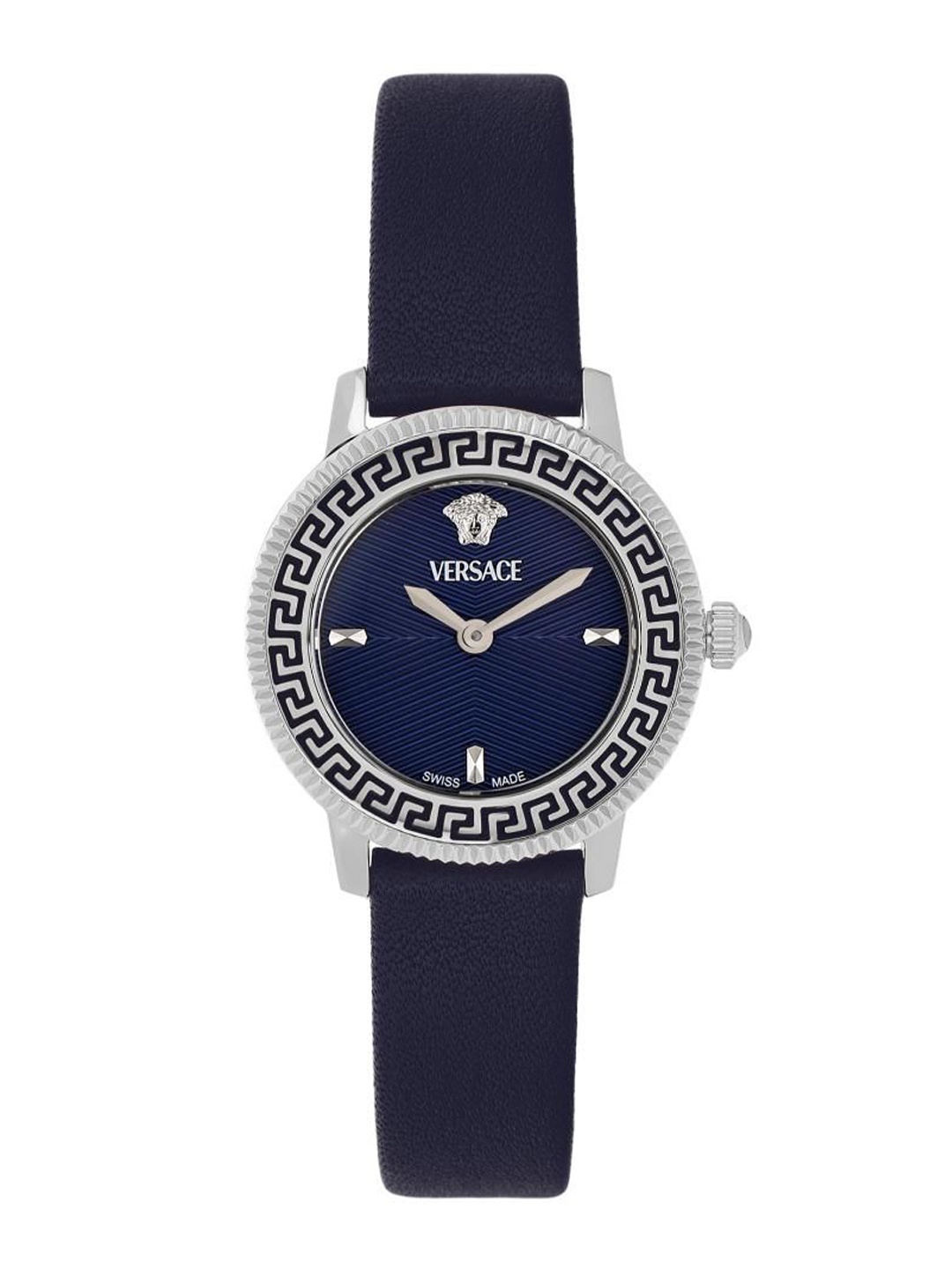 

Versace Women Brass Dial & Stainless Steel Straps Analogue Watch VEUCA0124, Blue