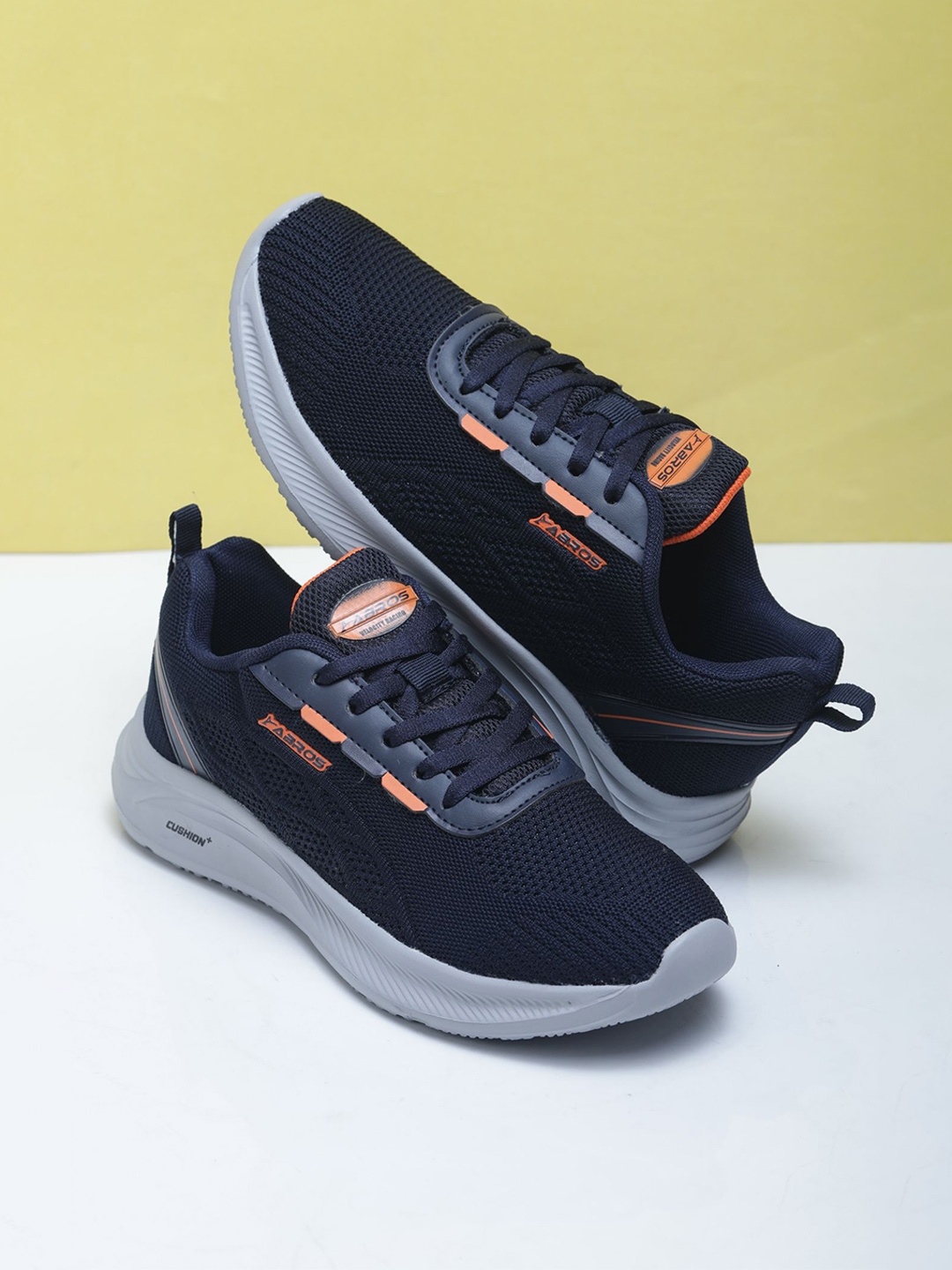 

ABROS Men Harry Mesh Running Shoes, Navy blue