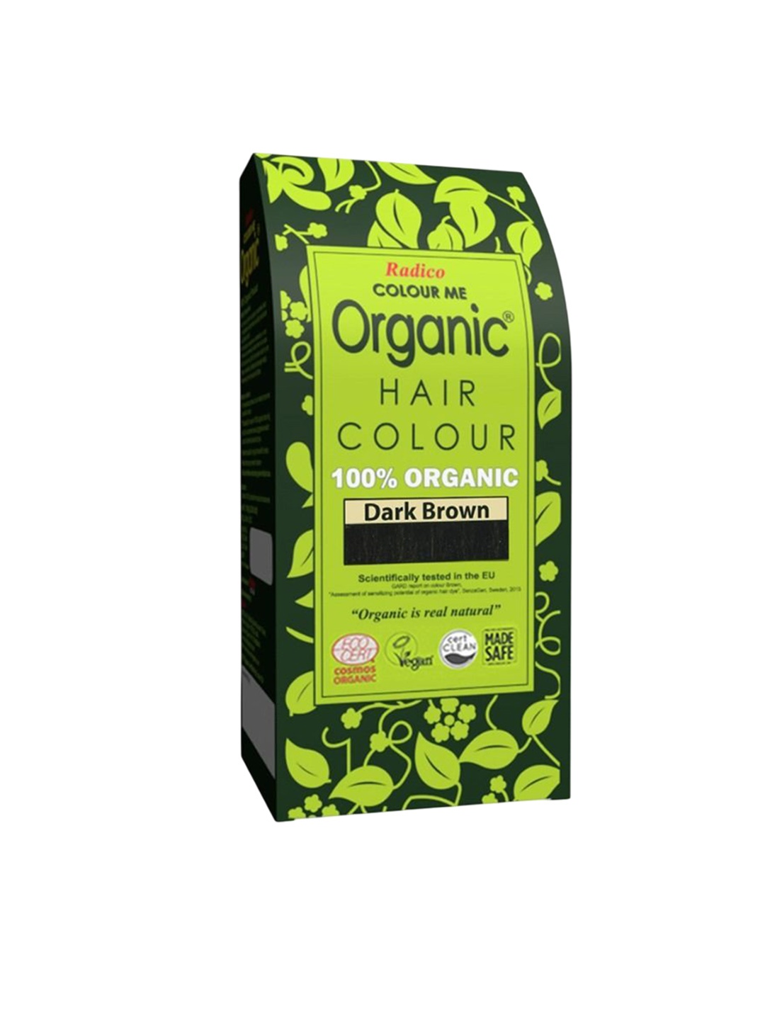 

Radico Colour Me Organic Hair Colour- 100 g- Dark Brown