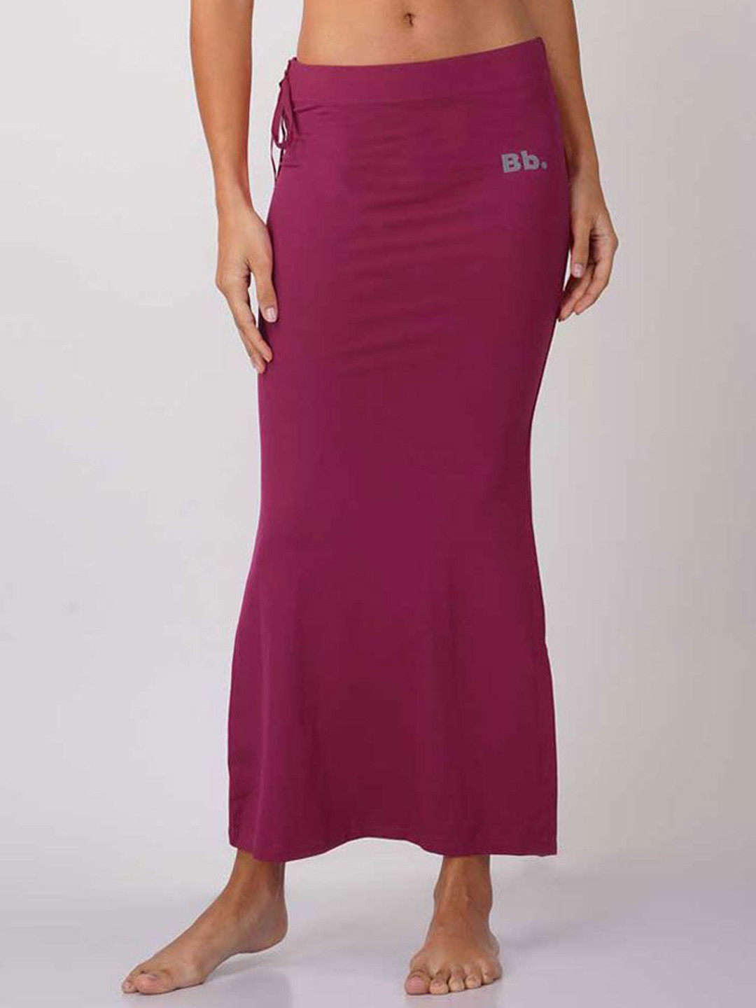 

B BLUBERYL - Comfort Inside Out Women Stretchable Saree Shapewear, Magenta