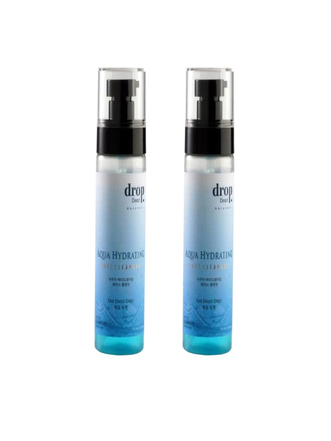 

DropDead Naturals Set Of 2 Aqua Hydrating Face Cleanser - 100 ml, Blue