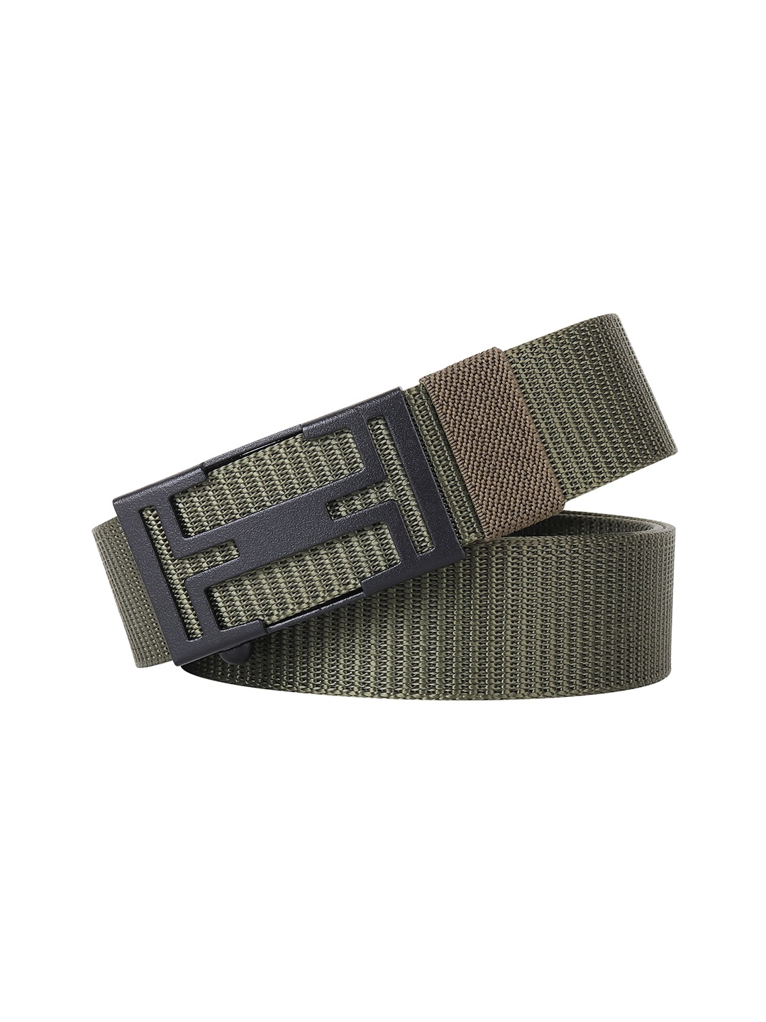 

Provogue Men Textured Belt, Green