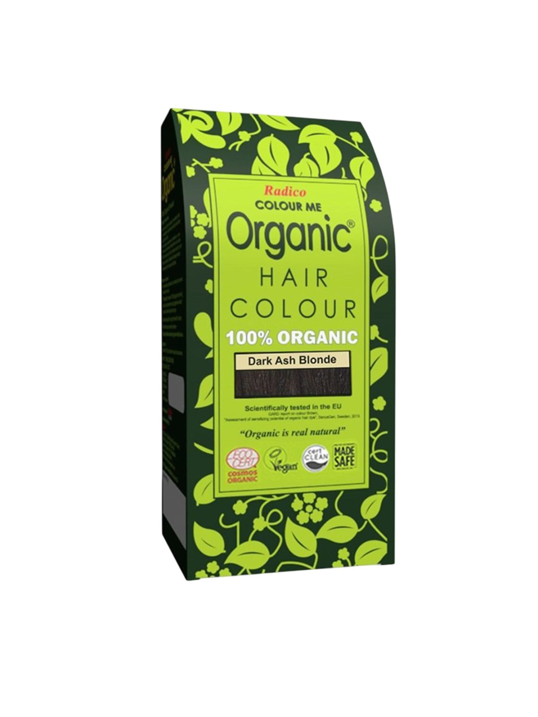 

Radico Colour Me Organic Hair Colour- 100 g- Dark Ash Blonde, Taupe