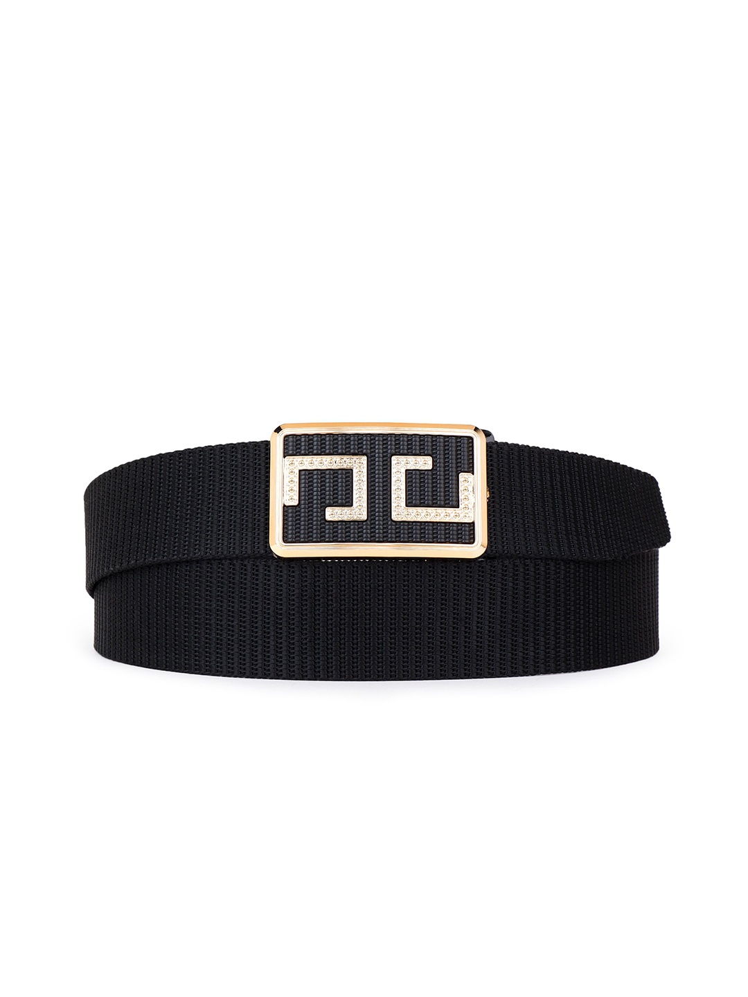 

Provogue Men Textured Belt, Black