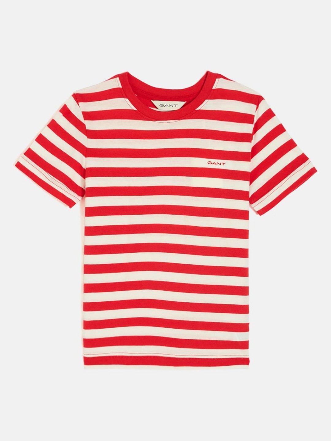 

Gant Boys Round Neck Short Sleeves T-Shirt, Red