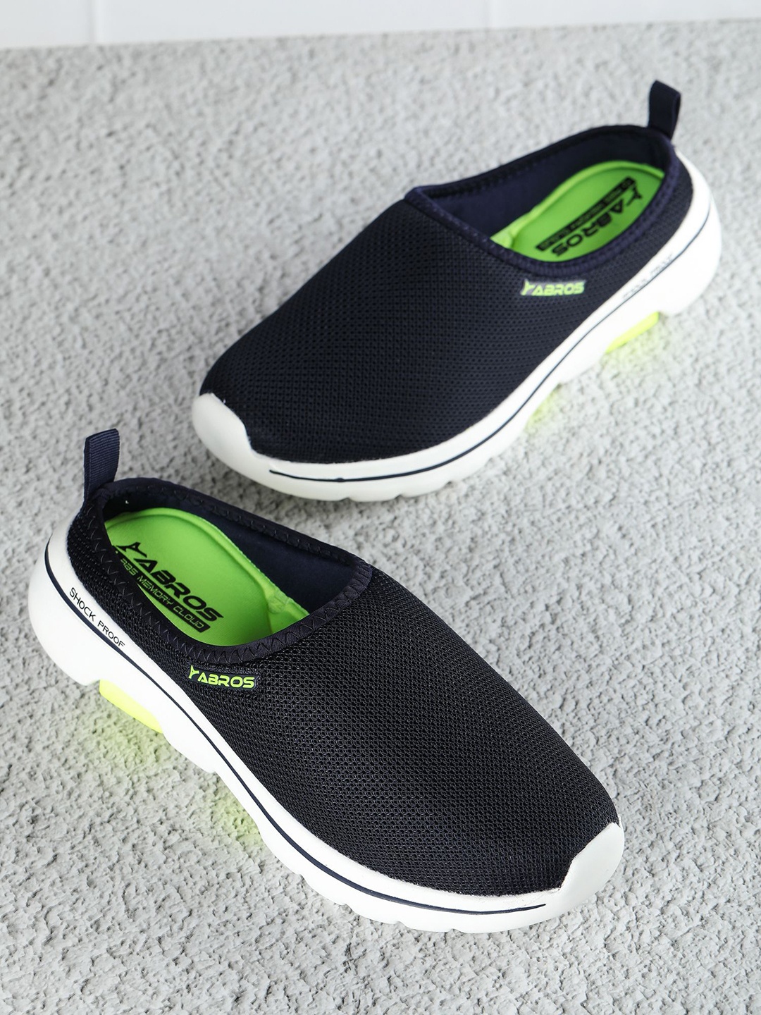 

ABROS Jasper Pro Men Mesh Running Shoes, Navy blue