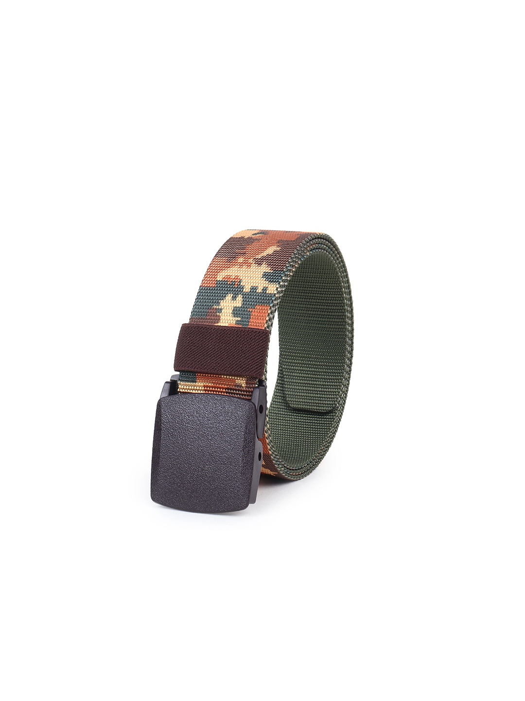 

Provogue Men Textured Belt, Green