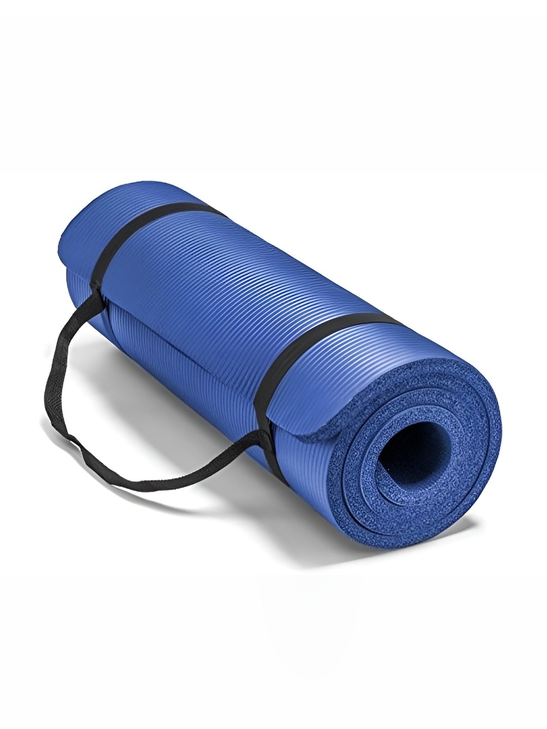 

YMD Rectangular Anti-Skid Yoga Mat With Strap, Blue