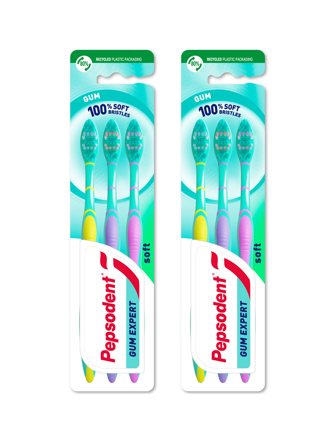 

Pepsodent 6 Pcs Gumexpert Toothbrush For Sensitive Gums & Teeth - B2G1, Multi
