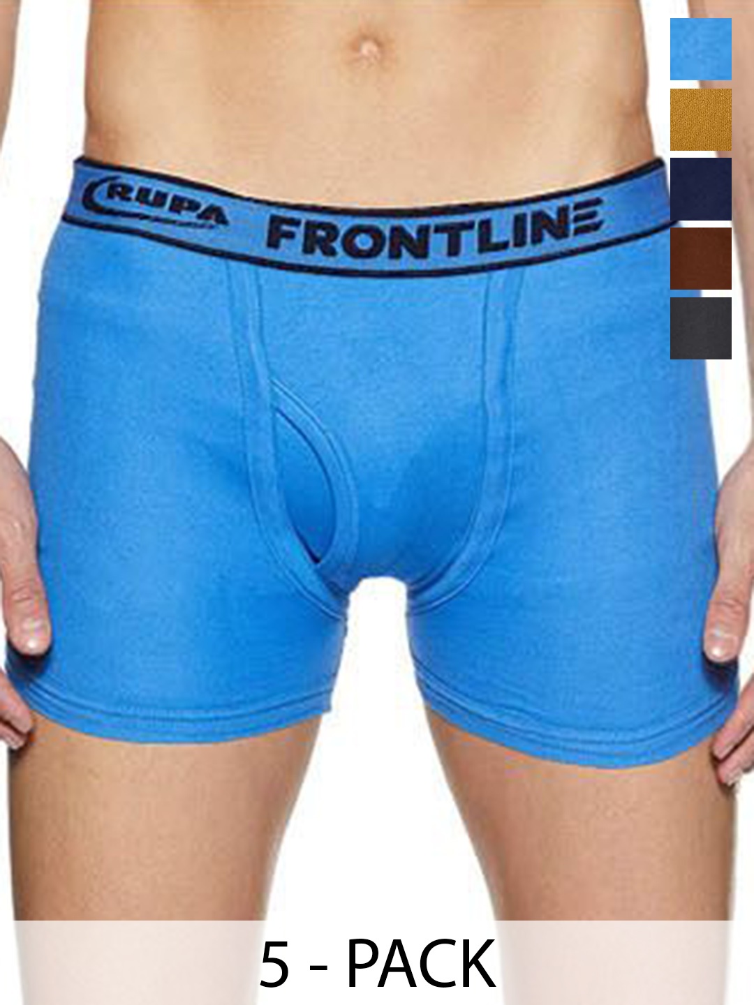 

Rupa Men Pack Of 5 Assorted Cotton Trunks Frontline-DCIP-(IP)-5--95