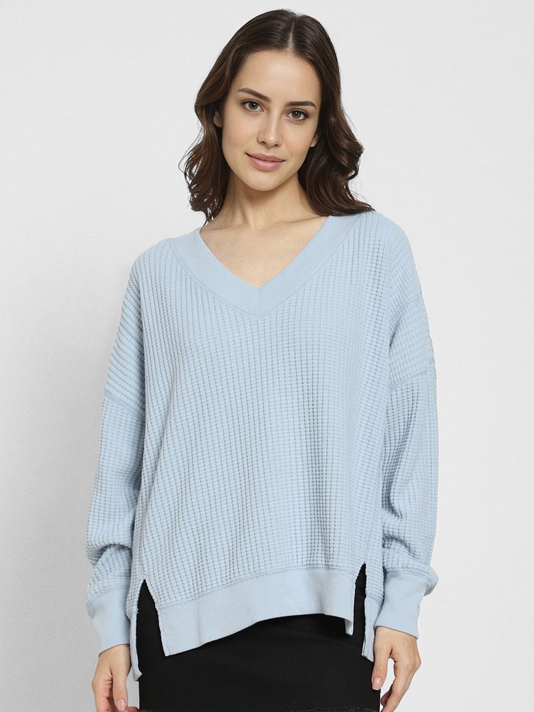 

AMERICAN EAGLE OUTFITTERS Women Sweatshirt, Blue