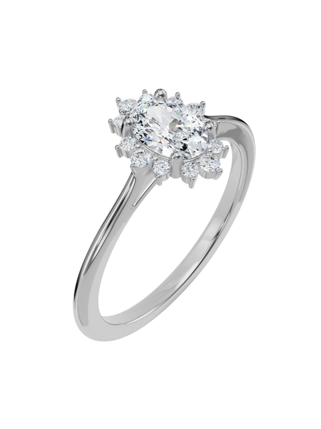 

Emori Women 14 Kt Ring Diamond, White