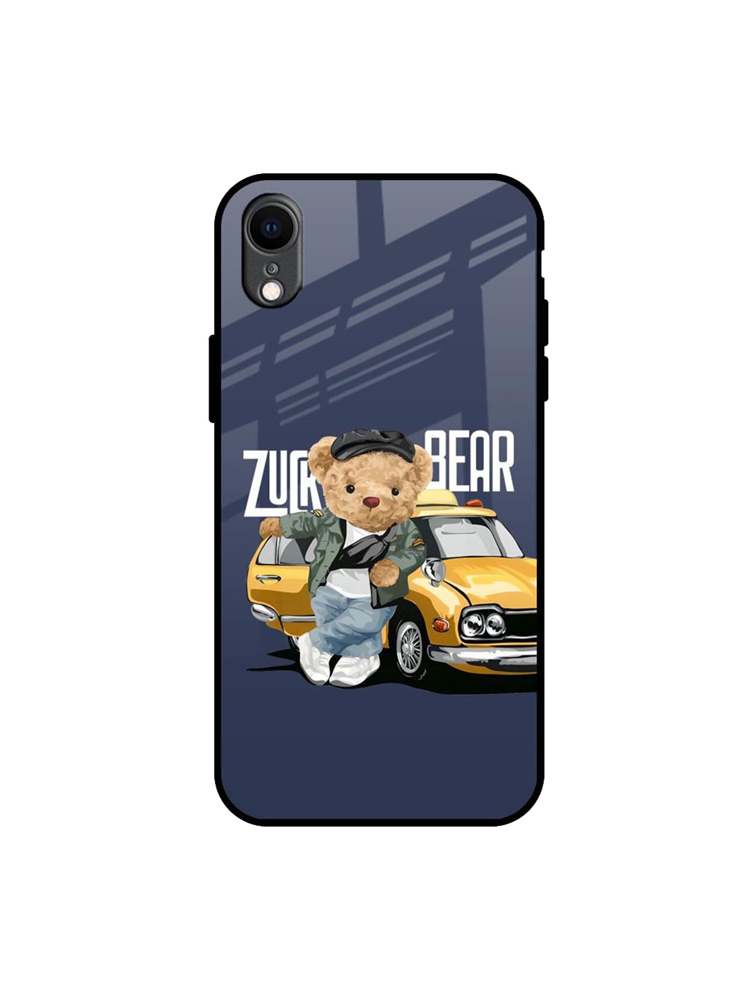 

QRIOH Typography Printed iPhone XR Back Case Mobile Accessories, Blue