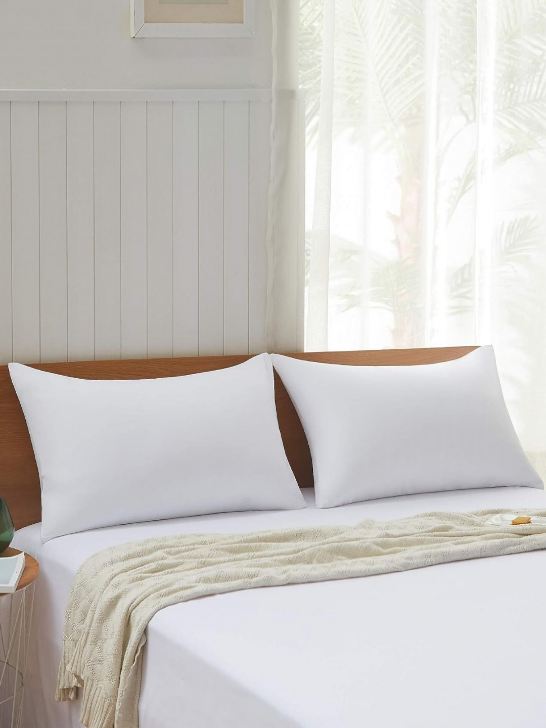 

Changers White Set of 2 Fibre Filled Polyester Ultra Soft Sleep Pillow