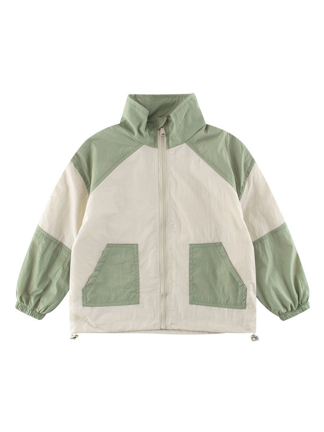 

StyleCast x Revolte Boys Colourblocked Tailored Jacket, Green