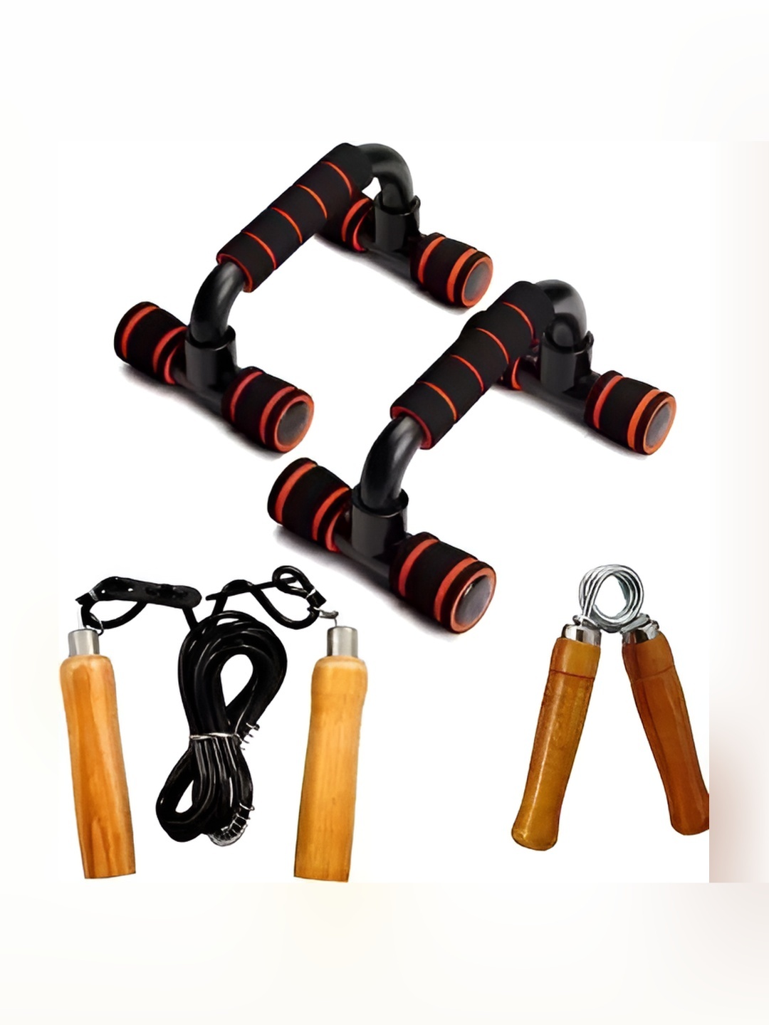 

YMD Set Of 3 Workout Accessories, Black