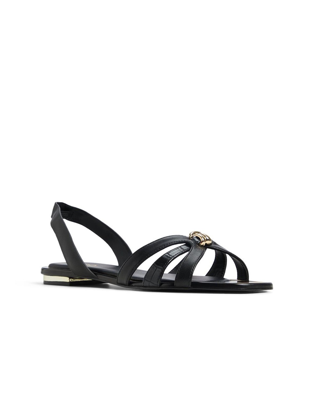 

ALDO MARASSITA Women Open Toe Flats, Black