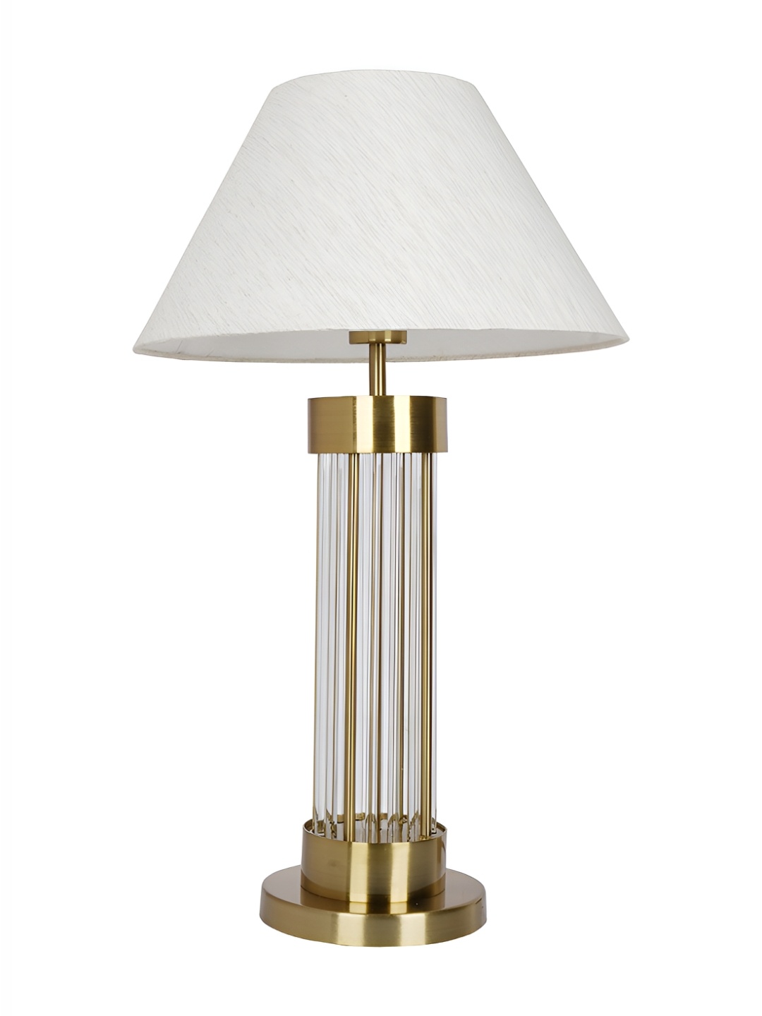 

Fos Lighting Gold-Toned Terracotta Contemporary Spherical Table Lamp