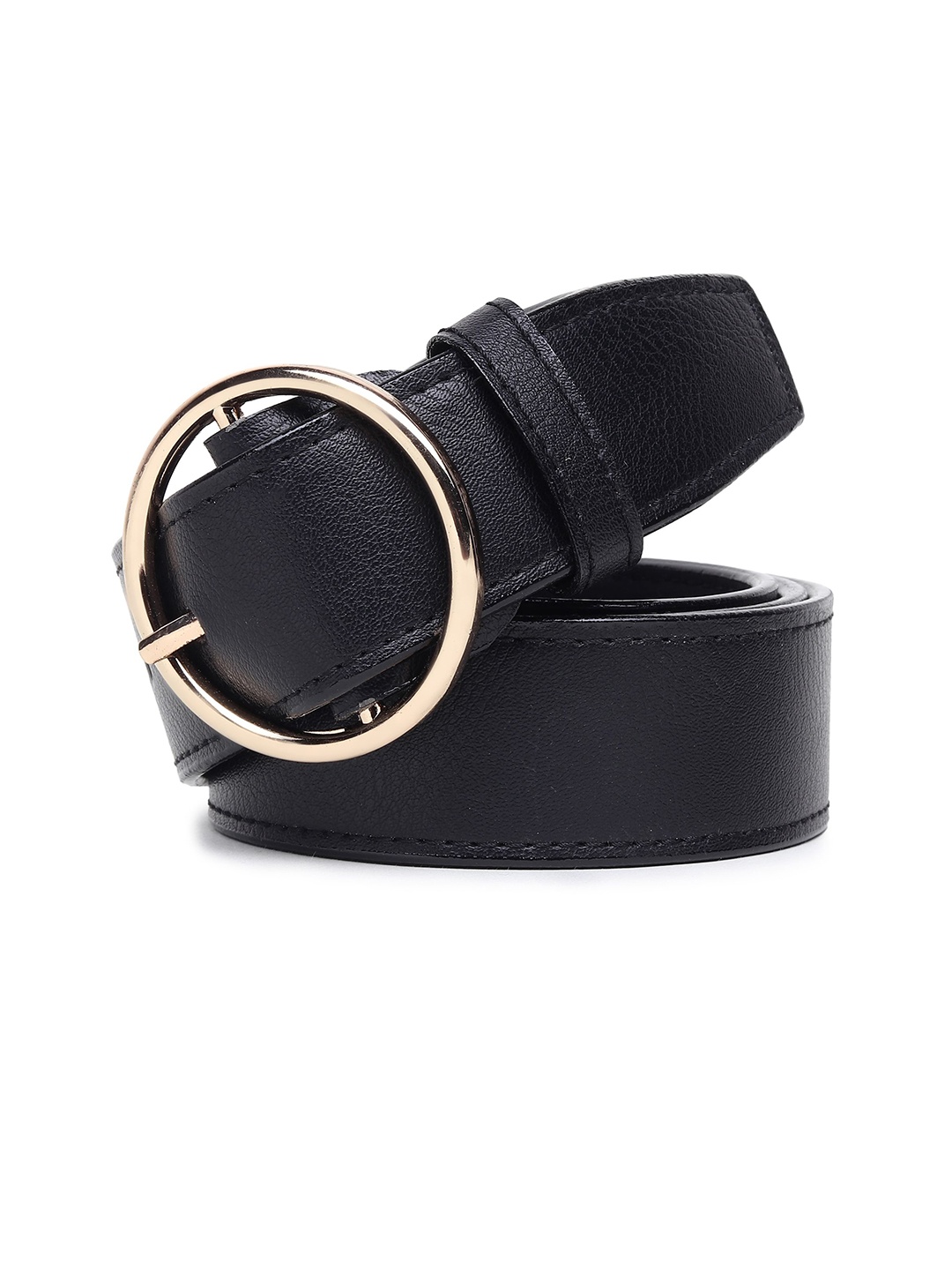 

Provogue Men Textured Belt, Black