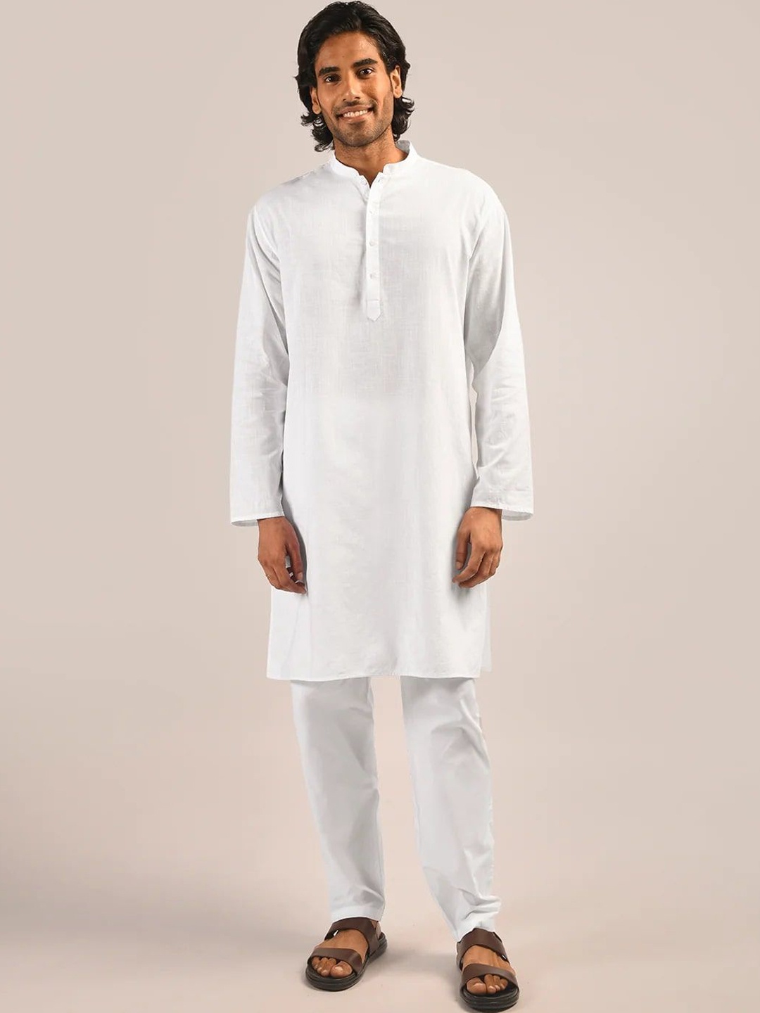 

KINGDOM OF WHITE Mens Pure Cotton Regular Fit Pyjamas