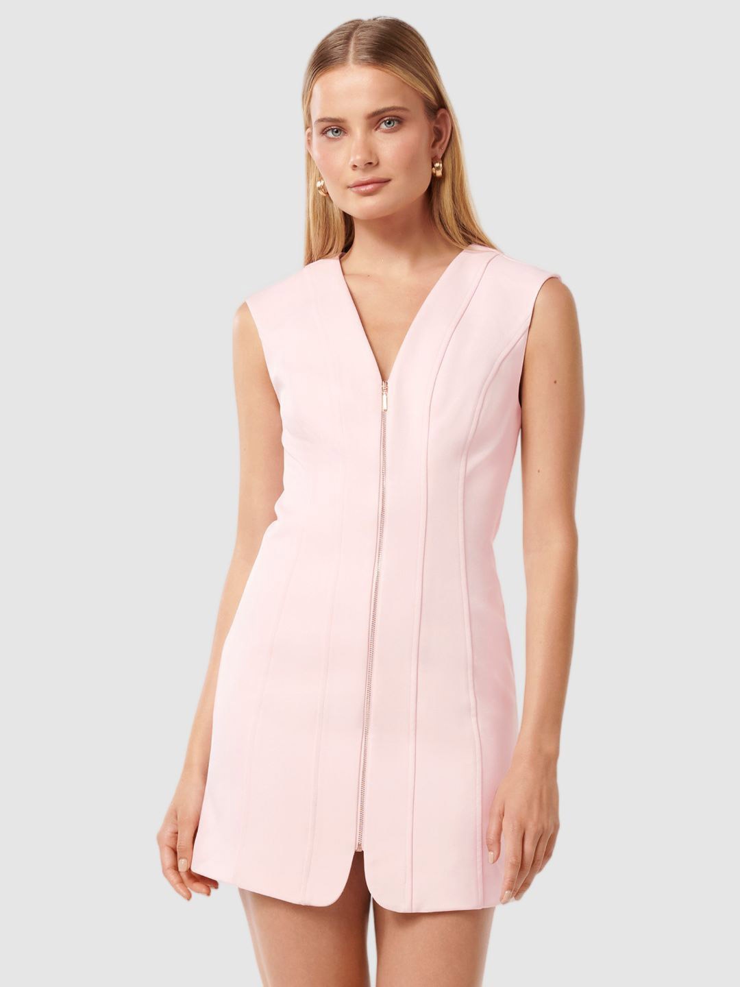 

Forever New Women A-Line Mini Dress, Pink