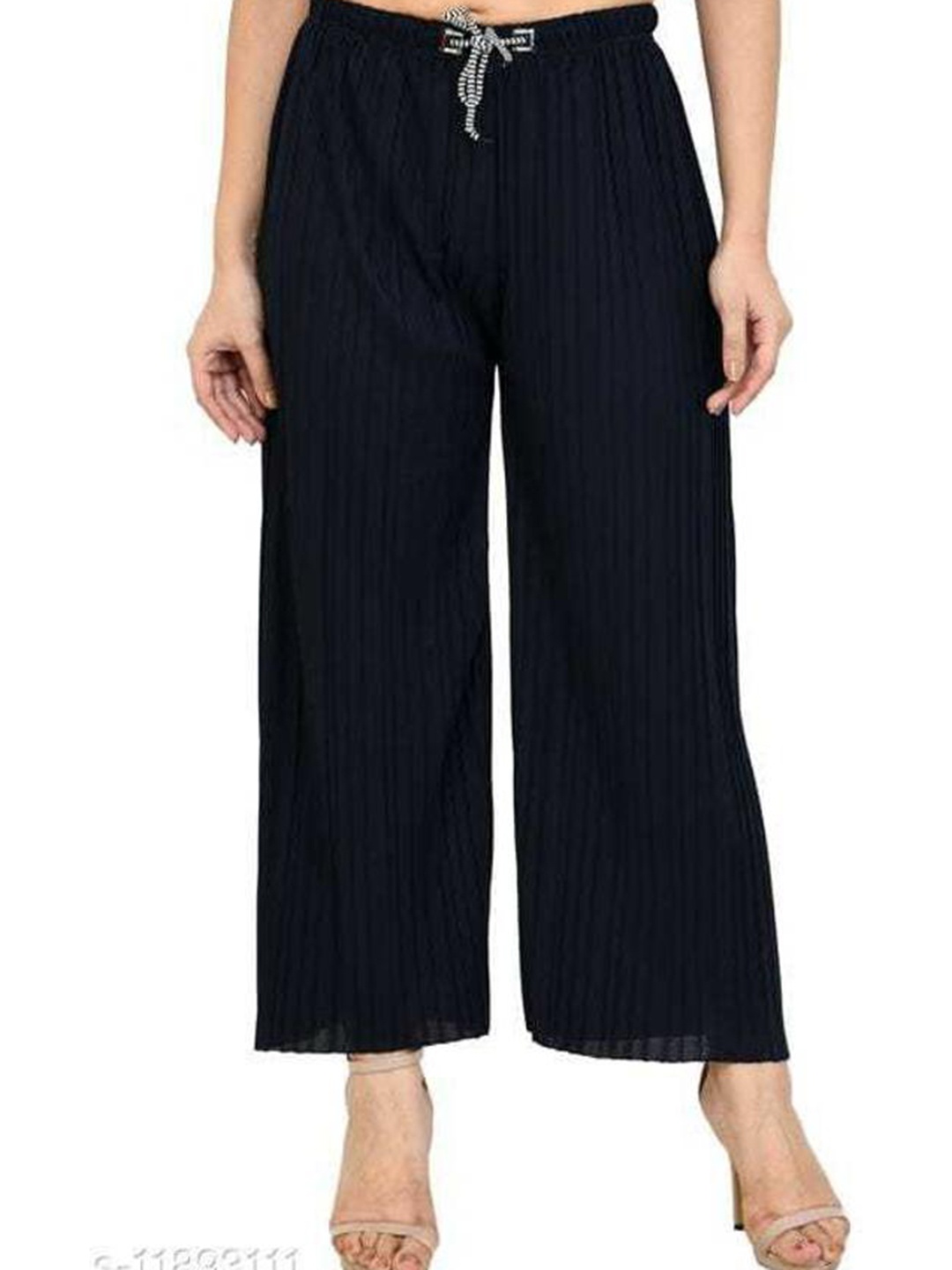 

Purser Women Original Fit Mid-Rise Culottes Trousers, Blue