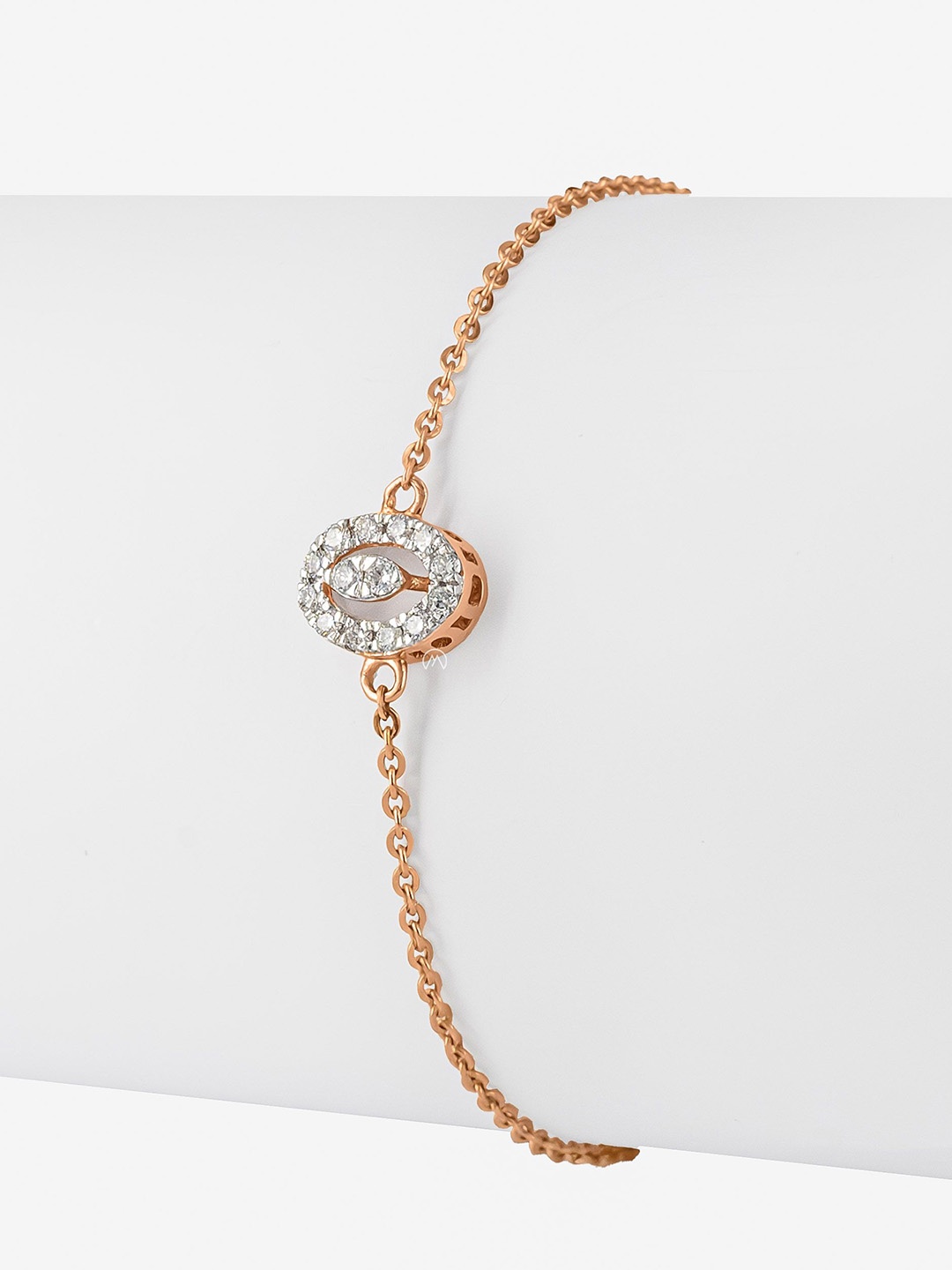 

MAIORA Women 14K Rose Gold Bracelet Diamond
