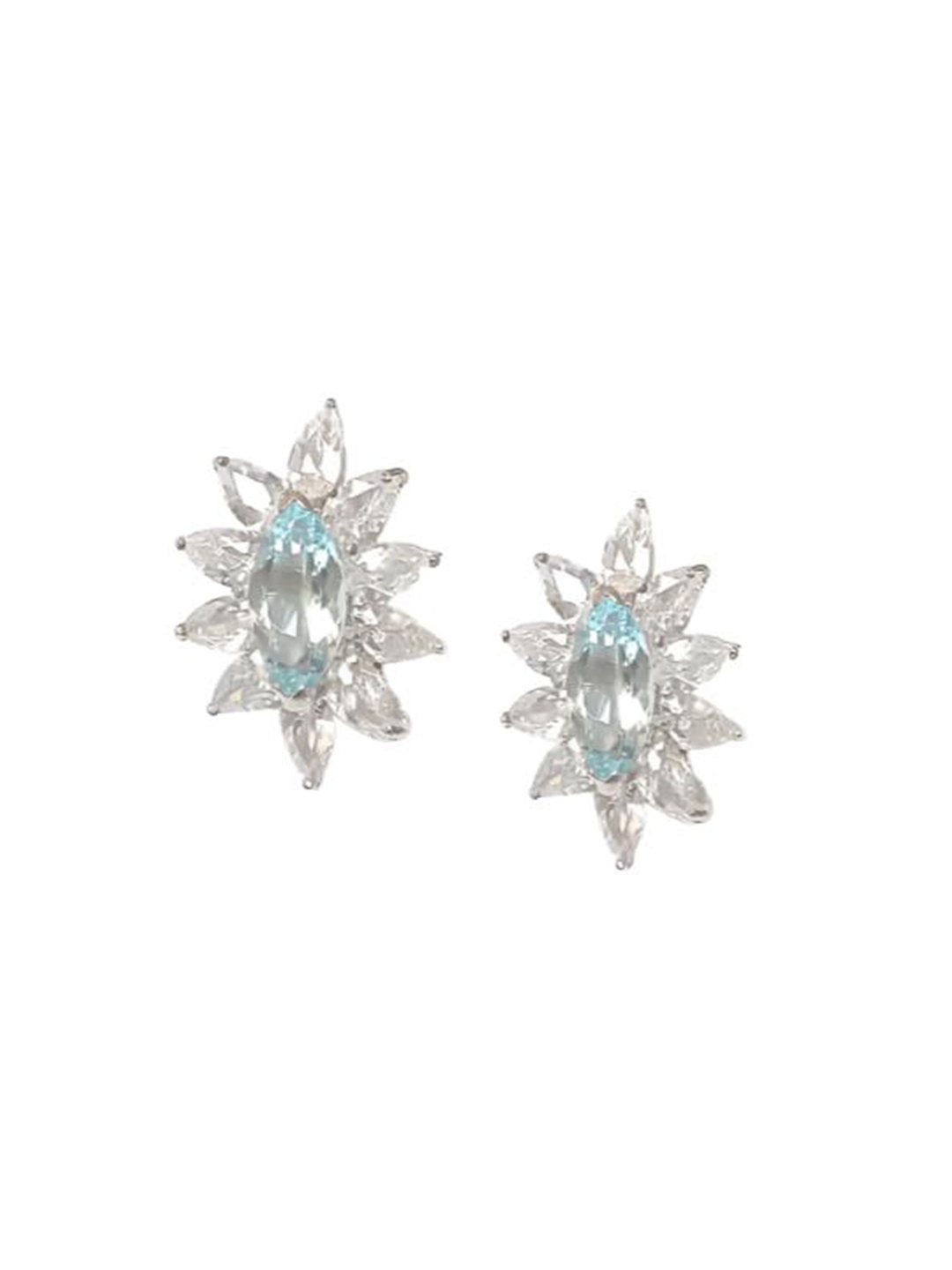 

ISHI New York 925 Sterling Silver Skylight Sparkler Earrings