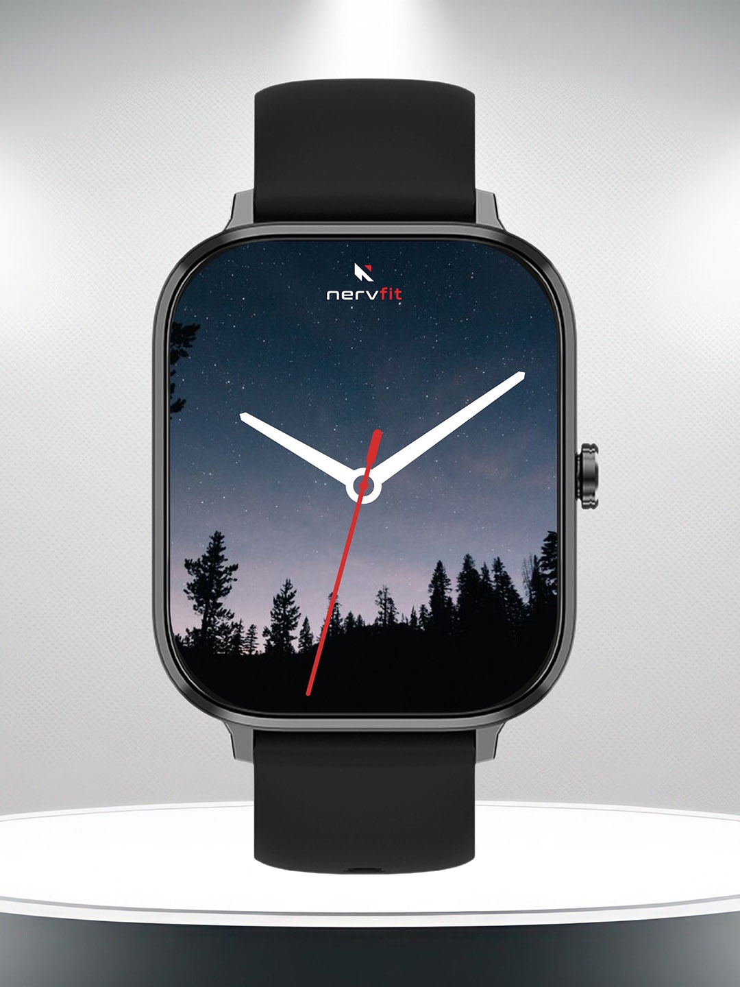 

nervfit Maverick 1.78" AMOLED Smart Watch with AOD, Black