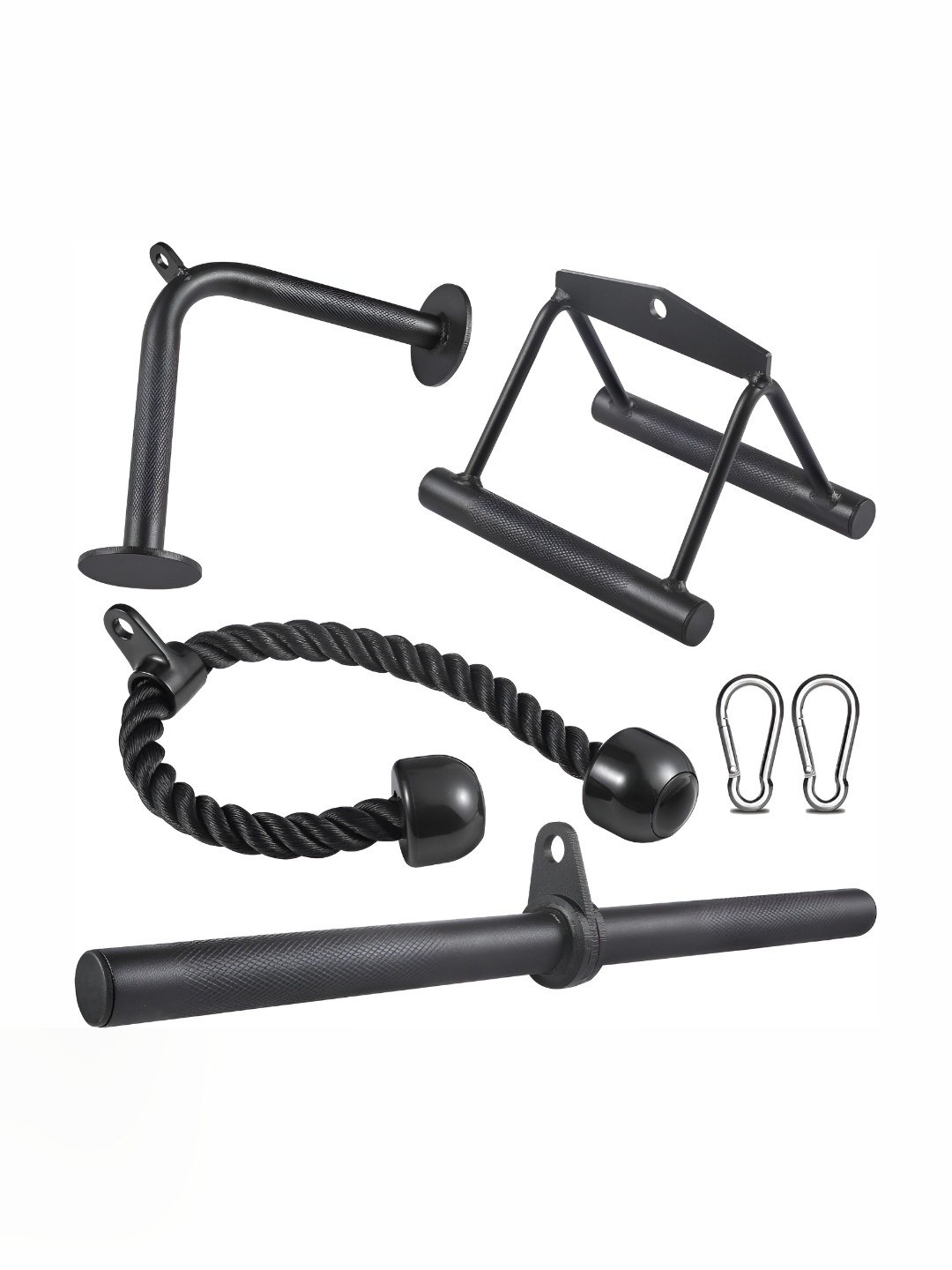 

YMD Set Of 5 Workout Accessories, Black