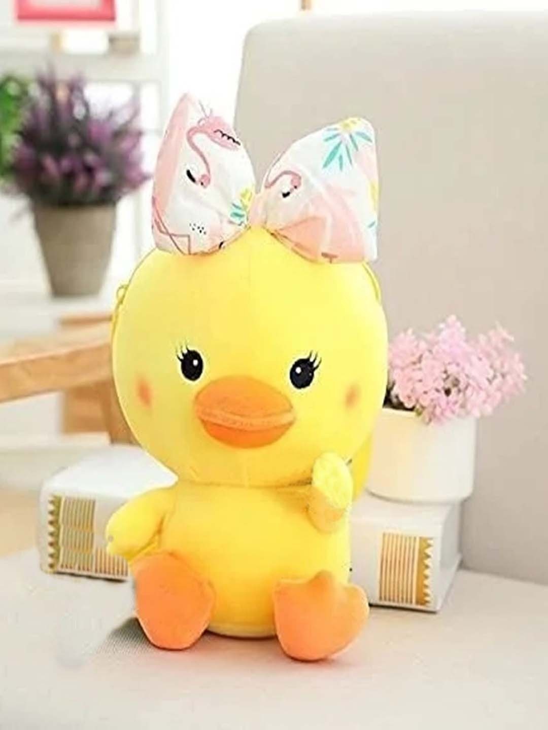 

MUREN Kids Microfibre Filled Non-Allergic Soft Toy Soft Toys and Dolls, Yellow
