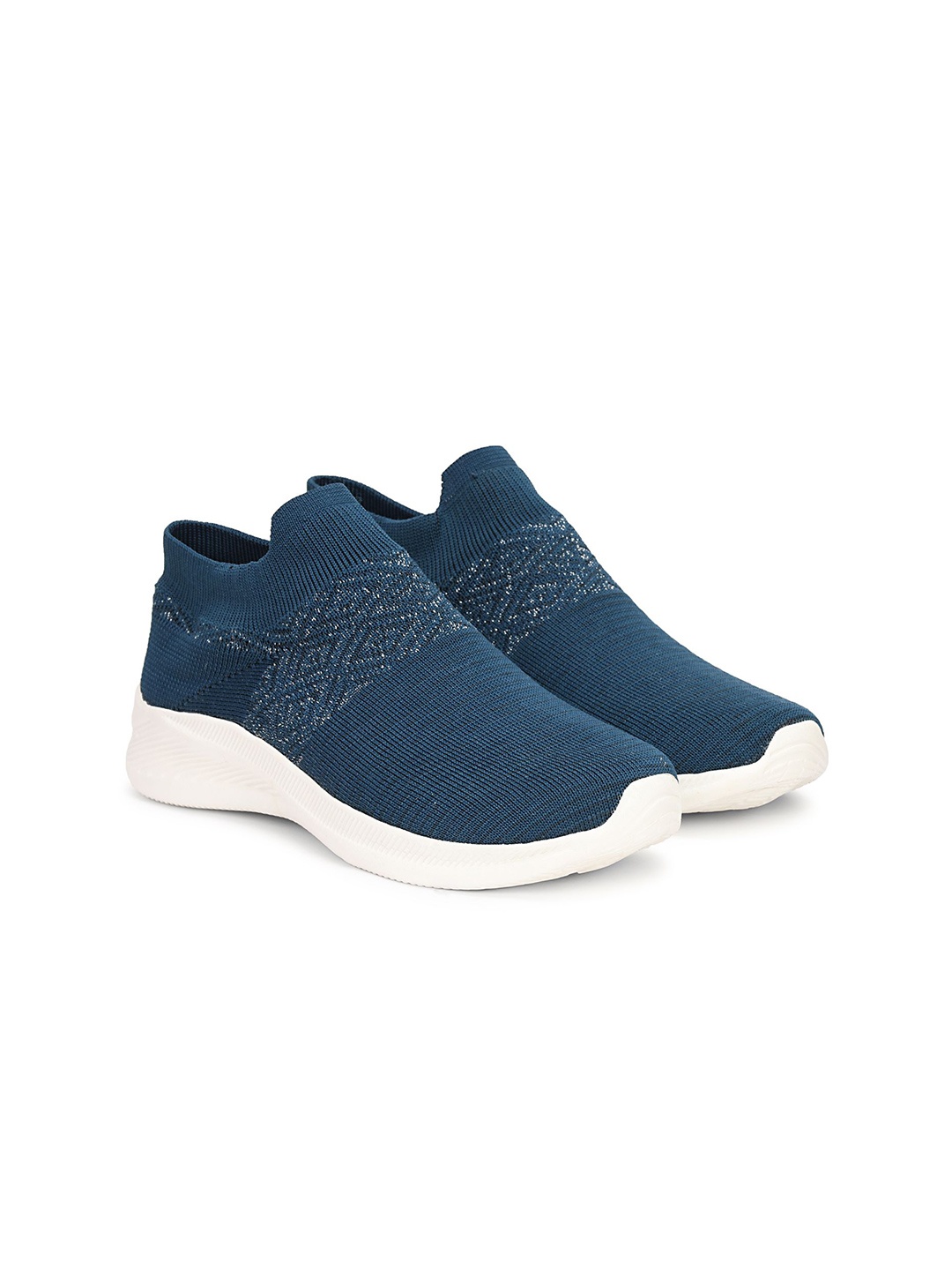 

KRAASA Women Slip-On Mesh Flymesh Walking Shoes, Blue