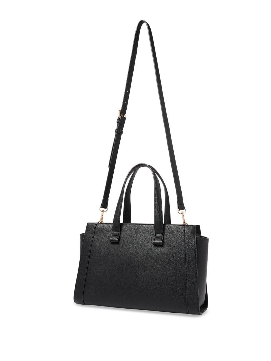 

Forever New Women Textured Swagger Sling Bag, Black