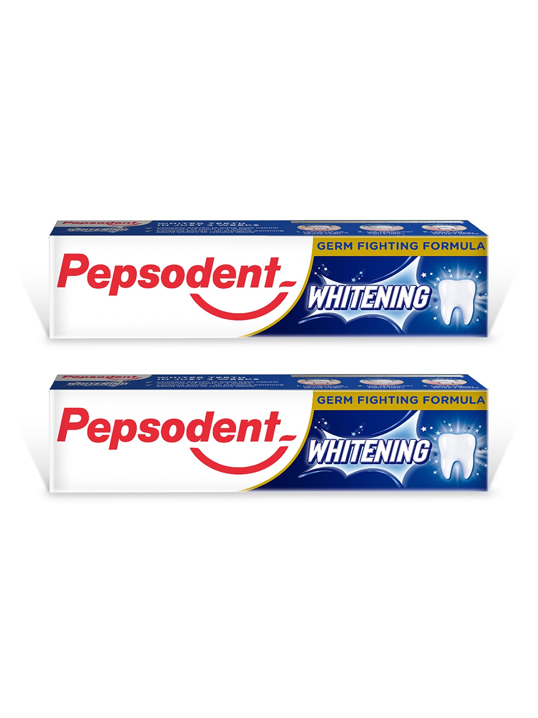 

Pepsodent Set Of 2 Whitening Toothpaste With Germ Fighting Formula - 80g Each, Blue