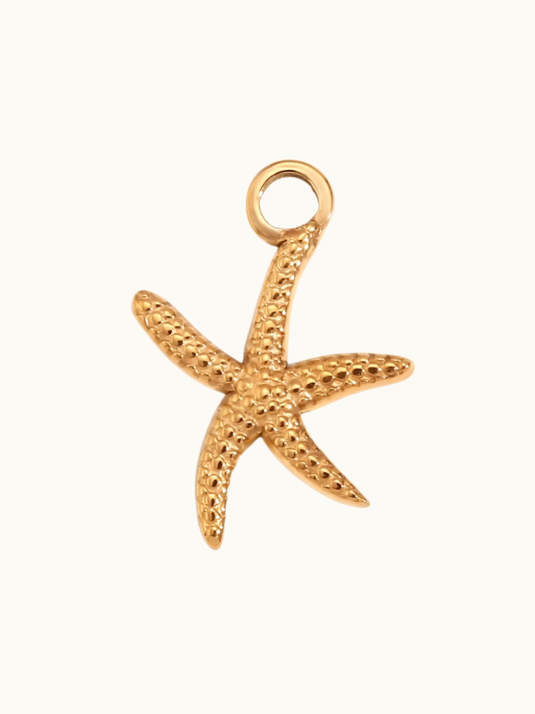 

Zaisha 18KT Gold Plated Stainless Steel Starfish Charm