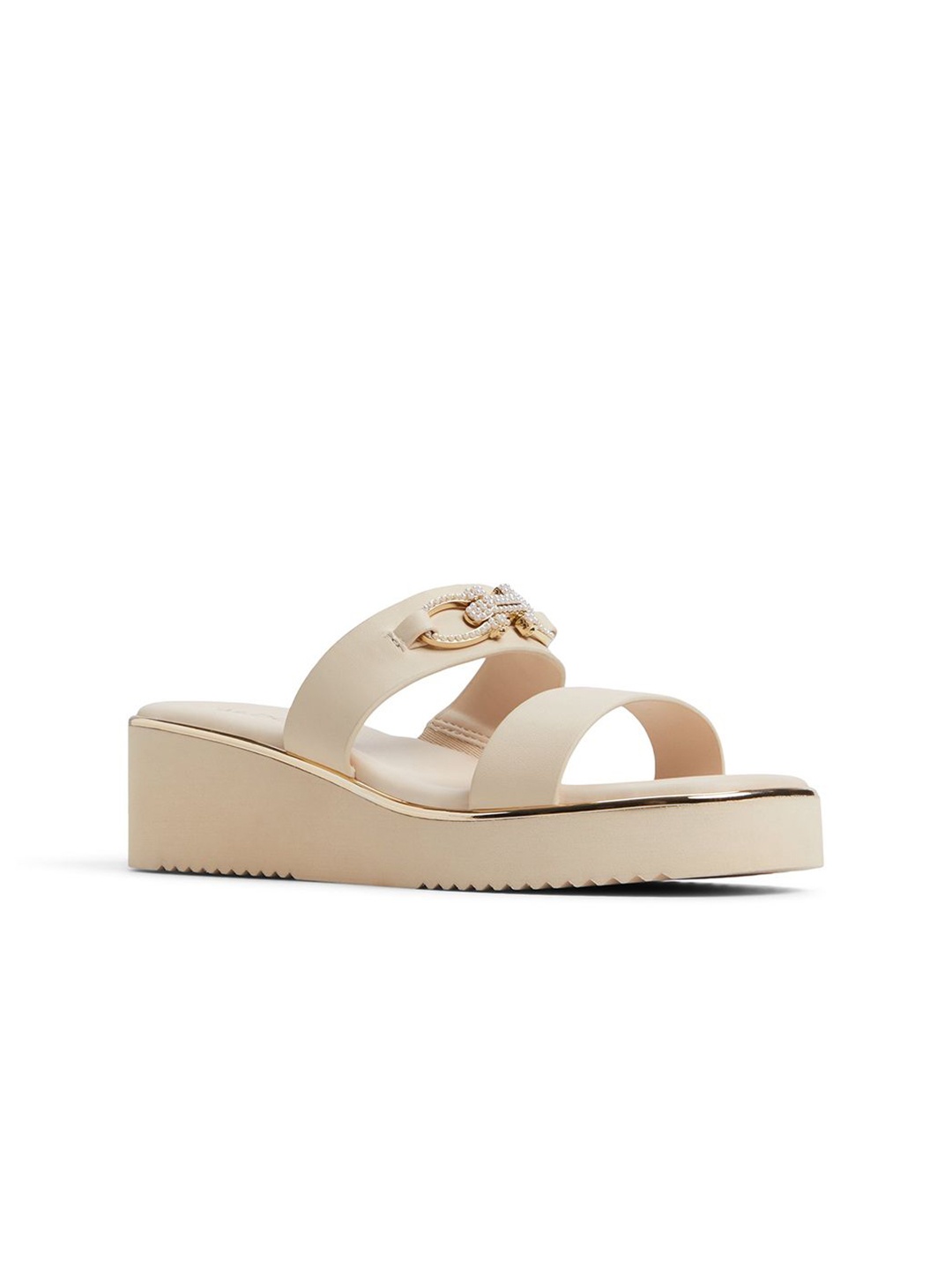 

ALDO Women Platform Sandal Heels, Beige