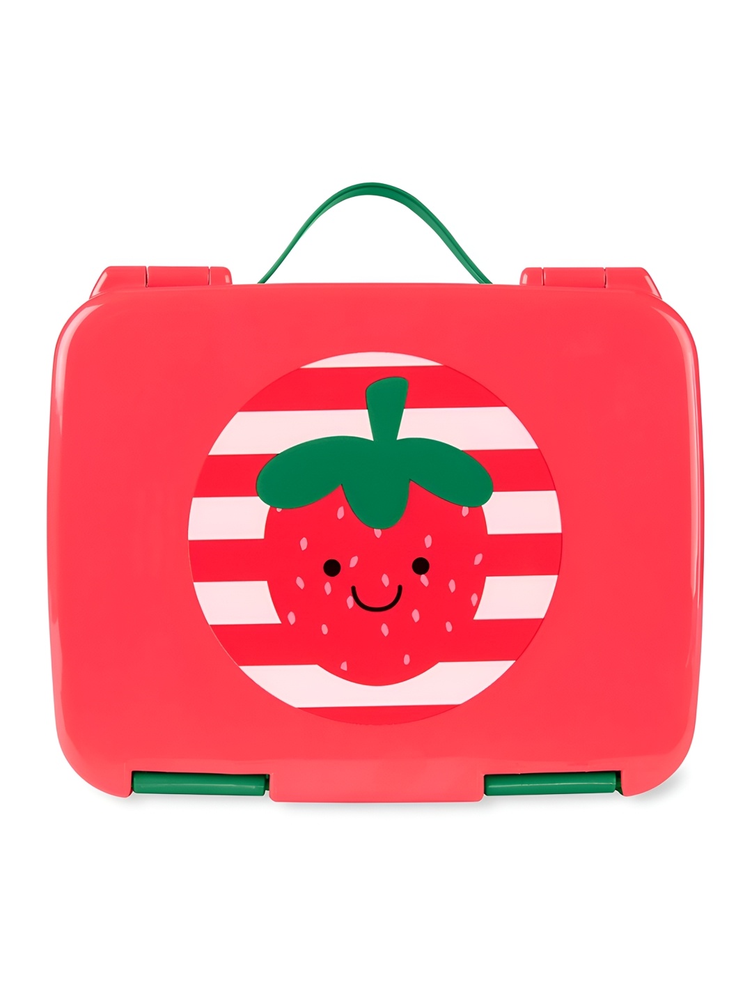 

SKIP HOP Kids Strawberry Red & Green Microwave Safe Bento Lunch Box