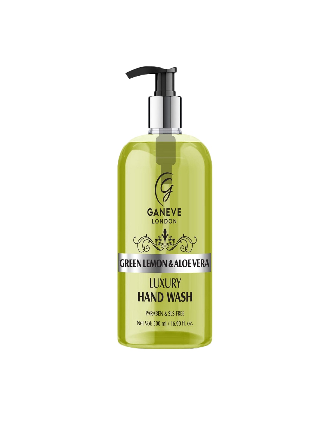 

Ganeve London Luxury Green Lemon & Aloevera Handwash - 500 ml