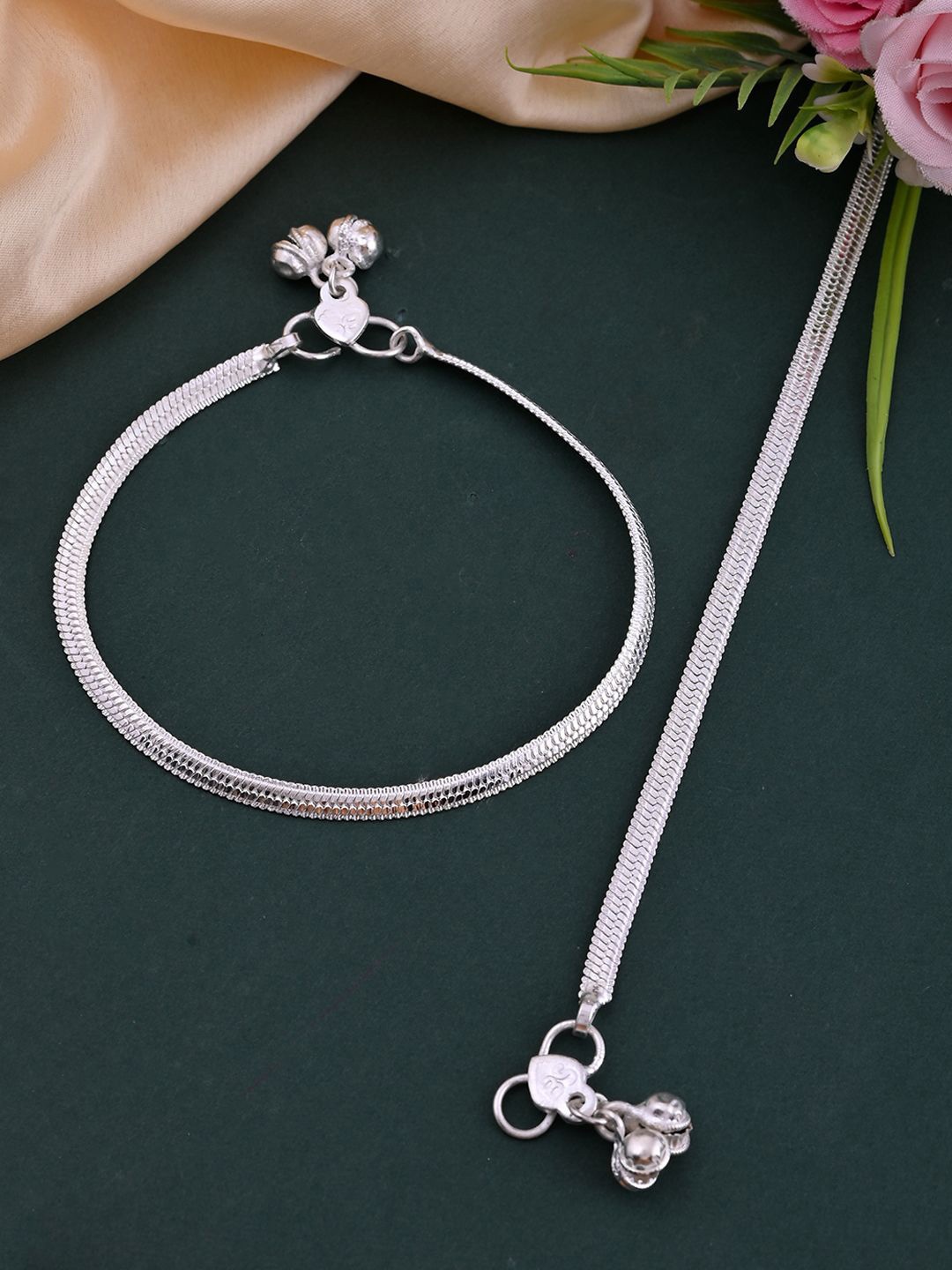 

Silvermerc Designs Silver-Plated Anklet
