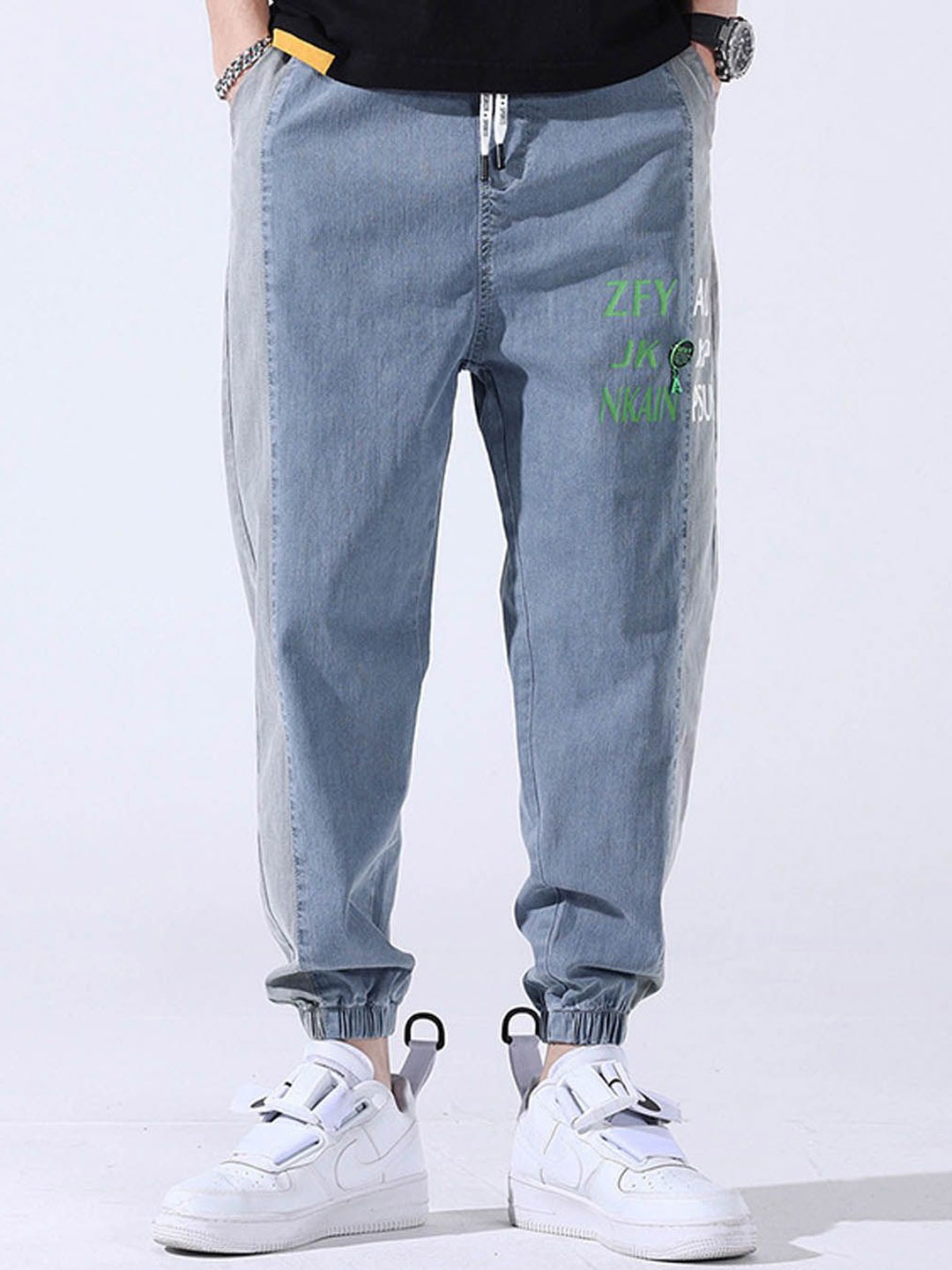 

StyleCast Men Joggers Trousers, Blue