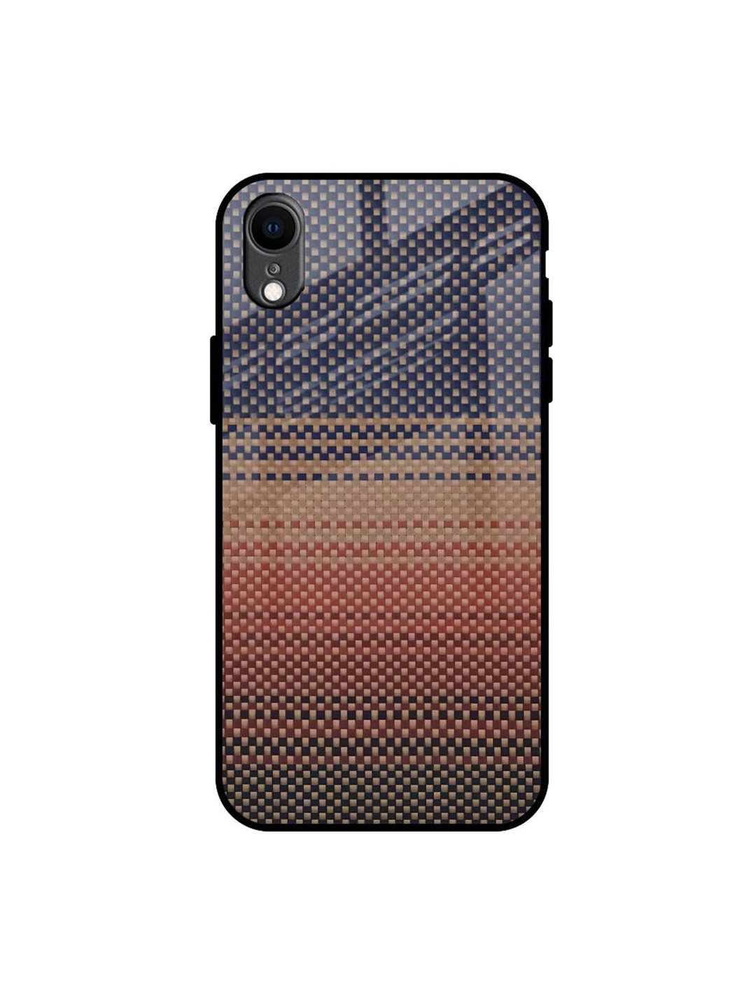 

QRIOH Abstract Printed iPhone XR Back Case Mobile Accessories, Blue